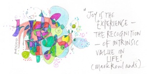 joy is the experience ...